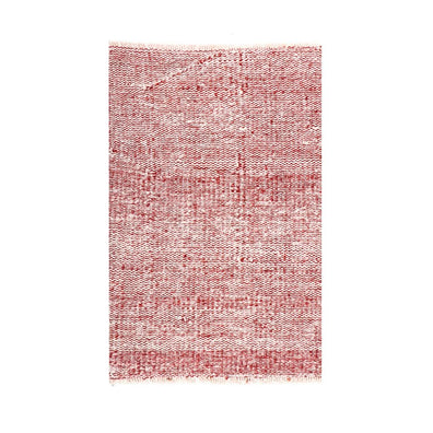 Authentic Turkish Vintage Red Hand Woven Rug